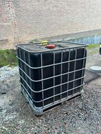 Ibc vat zwart 1000 L, 150 litres ou plus, Comme neuf, Synthétique, Enlèvement