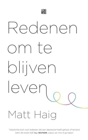 Te Koop Boek REDENEN OM TE BLIJVEN LEVEN Matt Haig beschikbaar voor biedingen