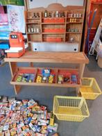 Petit magasin vintage en bois naturel pour enfants, Enlèvement, Utilisé, Meuble ou Kitchenette