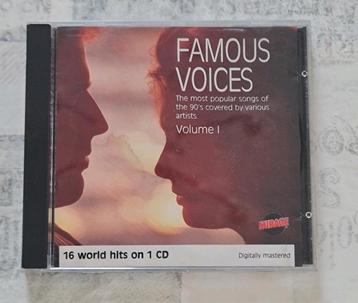 Cd FAMOUS VOICES vol 1  beschikbaar voor biedingen