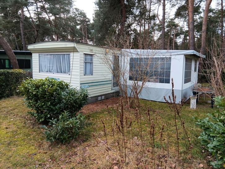 Stacaravan te koop gelegen op camping gt te Balen, Caravans en Kamperen, Stacaravans, Ophalen