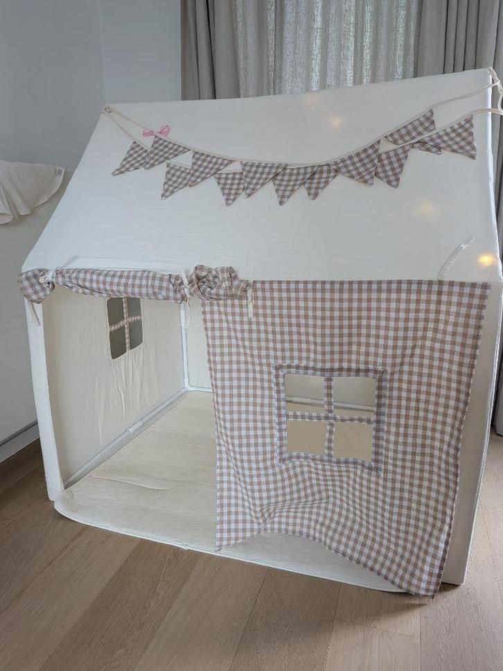 Binnen speelhuisje met lampjes, Kinderen en Baby's, Speelgoed | Buiten | Speelhuisjes, Nieuw, Overige materialen, Ophalen