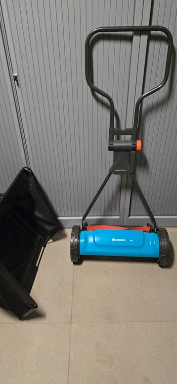 Gardena  400 + opvangzak, Tuin en Terras, Grasmaaiers, Ophalen, Zo goed als nieuw, Opvangzak