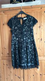 Femmes je vous aimes zwart kant kleed 42, Kleding | Dames, Ophalen of Verzenden, Zo goed als nieuw, Zwart