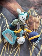 Doudou Peluche Jouets Activité Noukies, Kinderen en Baby's, Ophalen of Verzenden, Zo goed als nieuw, Rammelaar, Met geluid
