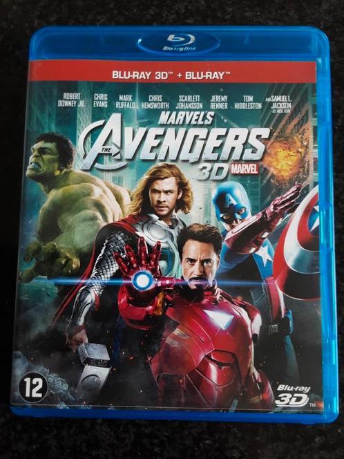 Marvel's The Avengers 3D blu ray NL F R, Cd's en Dvd's, Blu-ray, Zo goed als nieuw, Science Fiction en Fantasy, 3D, Ophalen of Verzenden