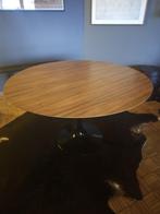 Eettafel rond 120cm Scandinavische stijl, Ophalen, Gebruikt, Rond, Vijf personen of meer