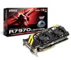 MSI R7970 Lightning Boost Edition, Ophalen, PCI-Express 3, Gebruikt, AMD
