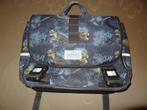 Coole boekentas met dino motief, Blauw, Aktetas of Boekentas, Ophalen of Verzenden, 30 tot 40 cm