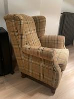 Prachtige fauteuil Burberry stof, Ophalen, Gebruikt, Stof, Burburry geruit