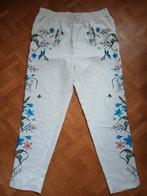 Pantalon fleuri, Kleding | Dames, Broeken en Pantalons, H&M, Wit, Ophalen of Verzenden, Zo goed als nieuw