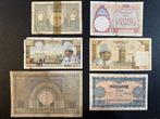 Marokko bankbiljetten, Postzegels en Munten