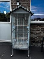 grote vogelkooi, Ophalen, Zo goed als nieuw, Aluminium, Vogelkooi