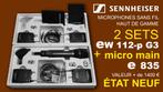 SET MICROS SANS FIL SENNHEISER - ETAT NEUF, Ophalen of Verzenden, Nieuw