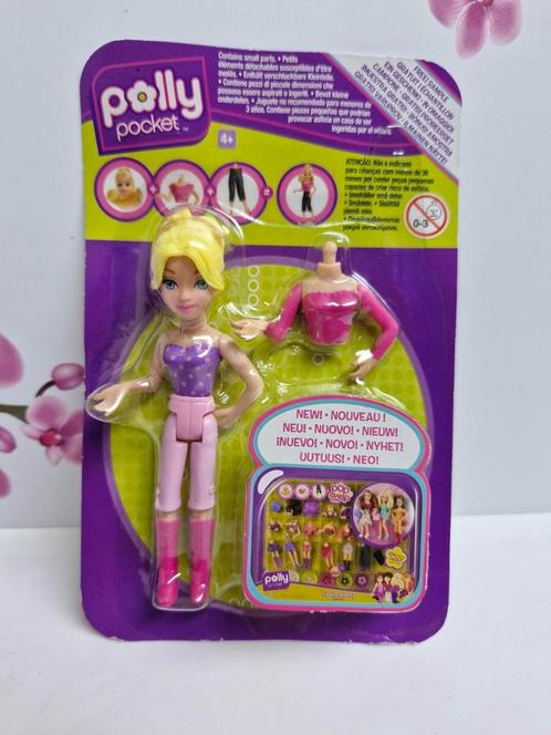🩷 Polly Pocket Doll, Kinderen en Baby's, Speelgoed | Poppen, Ophalen of Verzenden