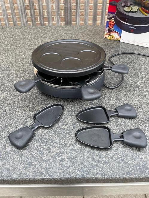 Raclette Bestron - Grill pour 6 personnes, Electroménager, Appareils à gourmet, Comme neuf, 4 à 7 personnes, Enlèvement ou Envoi