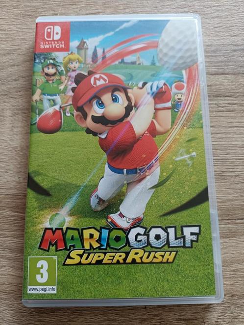 Mario Golf: Super Rush, Consoles de jeu & Jeux vidéo, Jeux | Nintendo Switch, Comme neuf, Sport, À partir de 3 ans, Enlèvement ou Envoi