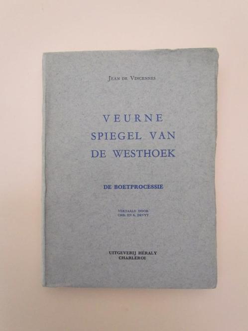 Veurne, spiegel van de Westhoek, de boetprocessie., Boeken, Geschiedenis | Stad en Regio, Gelezen, 20e eeuw of later, Ophalen of Verzenden