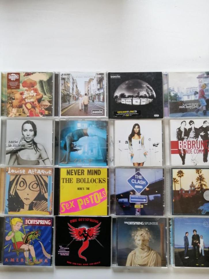cd vente a la pieces ou en lot voir mes annonces, Cd's en Dvd's, Cd's | Rock, Zo goed als nieuw, Poprock, Ophalen