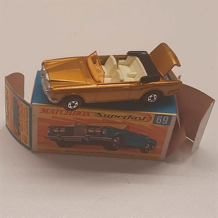 MATCHBOX UK nr.69: ROLLS ROYCE SILV.SH.CABRIO*VINTAGE*, Hobby en Vrije tijd, Modelauto's | 1:87, Nieuw, Auto, Matchbox, Ophalen