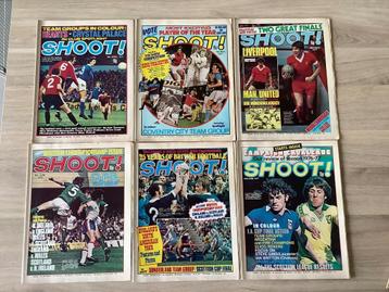 Engelse Shoot Voetbalmagazines 1977-79-80