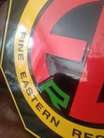 Emaille “FINE EASTERN RESTAURANTS” Expo Osaka 1970., Enlèvement ou Envoi, Utilisé, Panneau publicitaire