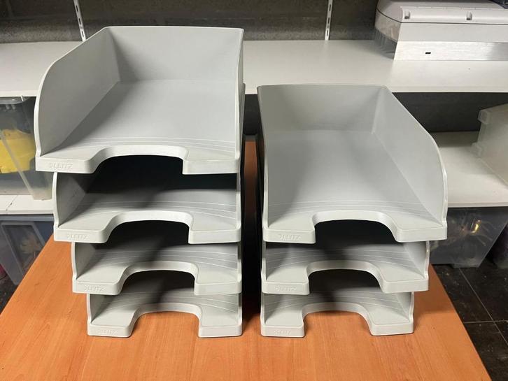 Leitz brievenbakjes – set van 7, Diversen, Schrijfwaren, Zo goed als nieuw, Ophalen