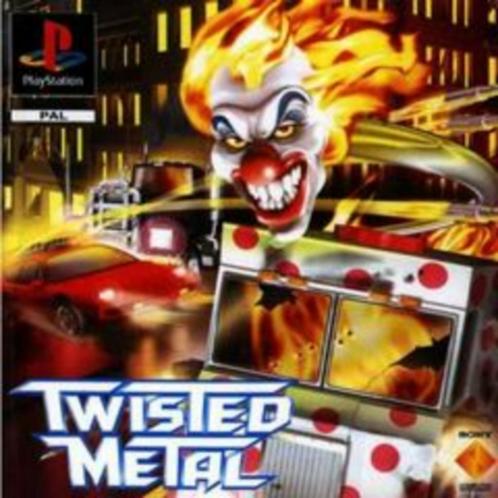 Twisted Metal (Big Box), Games en Spelcomputers, Games | Sony PlayStation 1, Gebruikt, Racen en Vliegen, 1 speler, Vanaf 3 jaar