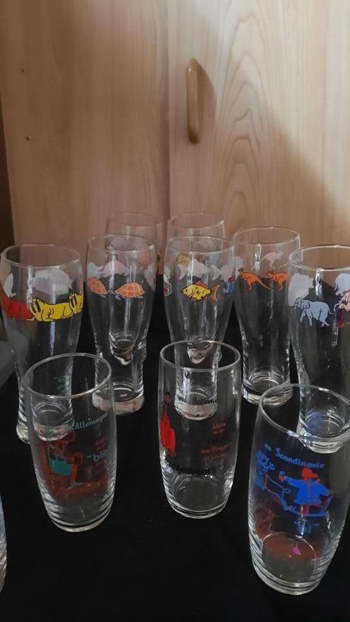 Verre KRONENBURG avec DESSIN, Collections, Verres & Petits Verres, Enlèvement ou Envoi