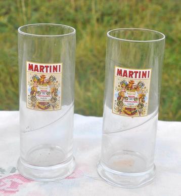 2 verre martini  beschikbaar voor biedingen