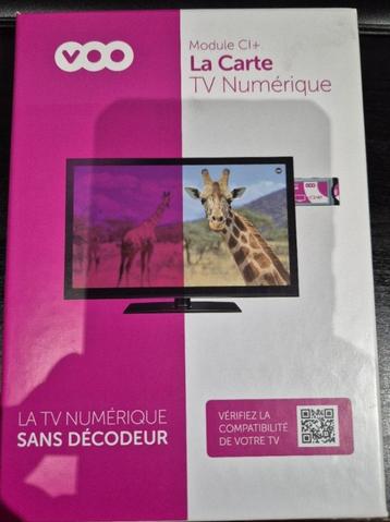 Carte TV Numérique VOO beschikbaar voor biedingen