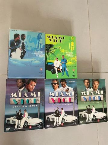 Dvd Miami Vice alle seizoenen beschikbaar voor biedingen