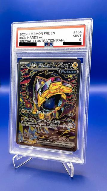 Pokémon - Iron Hands ex - PRE 154 - PSA 9 beschikbaar voor biedingen