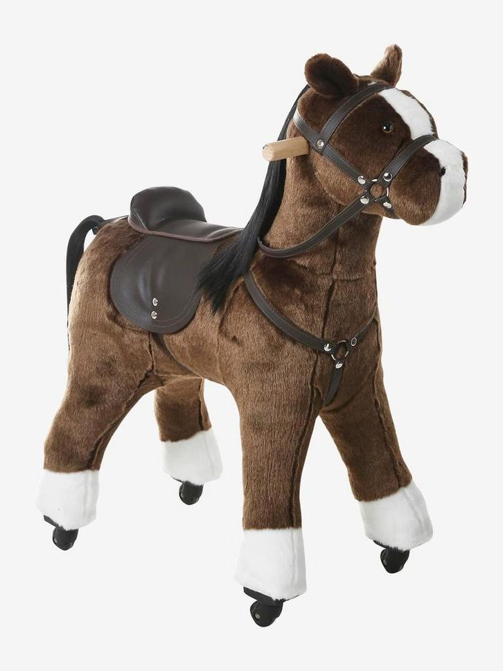 Cheval sur roulettes en bois Vertbaudet – neuf, Enfants & Bébés, Jouets | Jouets a bascule, Neuf, Enlèvement