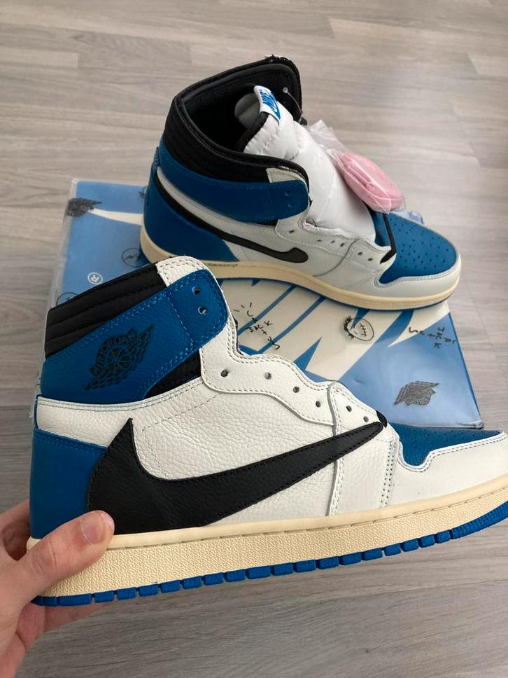Nike Air Jordan 1 High Fragment Travis Scott, Vêtements | Hommes, Chaussures, Enlèvement ou Envoi