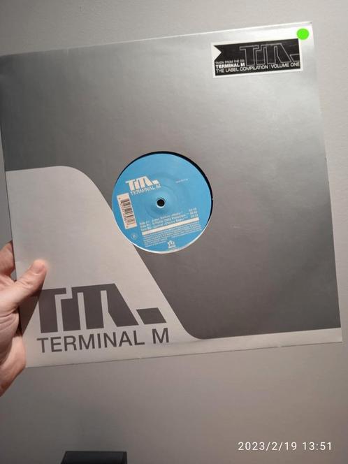 12" Terminal M The Label Compilation Volume 1 (Part 1), CD & DVD, Vinyles | Dance & House, Utilisé, Techno ou Trance, 12 pouces