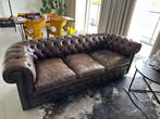 Salon Chesterfield, Ophalen, Gebruikt, Leer, Authentieke Chesterfield