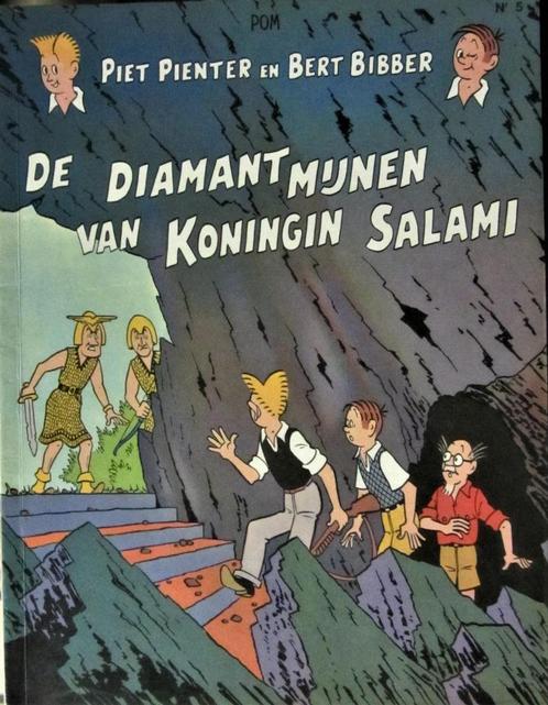 STRIPS PIET PIENTER EN BERT BIBBER- QUASI IN NIEUWSTAAT, Boeken, Stripverhalen, Gelezen, Eén stripboek, Ophalen of Verzenden