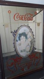 Beau grand miroir Coca-Cola ancien., Comme neuf, Enlèvement ou Envoi