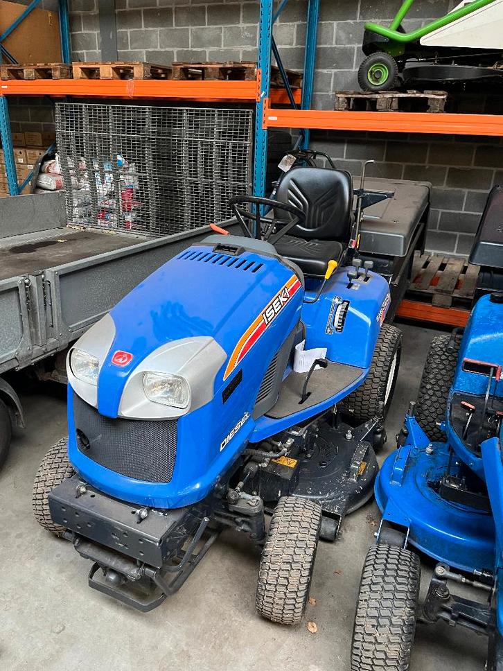 Zitmaaier, Jardin & Terrasse, Tondeuses autoportées, Utilisé, 120 cm ou plus, Démarrage électrique, Bac de ramassage, Enlèvement