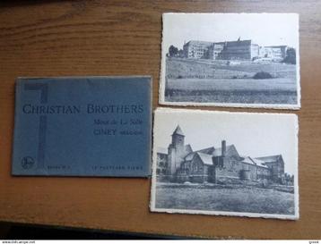 11 postkaarten, Ciney, Christian Brothers, Mont de La Salle beschikbaar voor biedingen