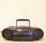 Draagbare Akai Radio, CD & Double Cassettedeck Player, Audio, Tv en Foto, Cd-spelers, Ophalen of Verzenden, Gebruikt, Met radio