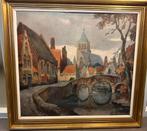 Schilderij van Alfred Van Nest (1874-1969) Brugge., Antiek en Kunst, Kunst | Schilderijen | Klassiek, Ophalen