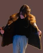 Canadese Vos bontjas ! BLACKFRIDAY PRIJS, Maat 38/40 (M), Beige, Ophalen of Verzenden, Zo goed als nieuw