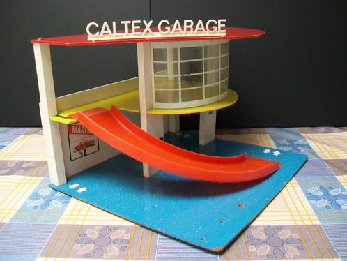 Sio Garage - Caltex - Matchbox - Majorette - Vintage - Retro, Kinderen en Baby's, Speelgoed |Speelgoedvoertuigen, Gebruikt, Ophalen of Verzenden