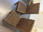 6 rieten stoelen gratis op te halen, Ophalen, Riet of Rotan, Gebruikt, Bruin
