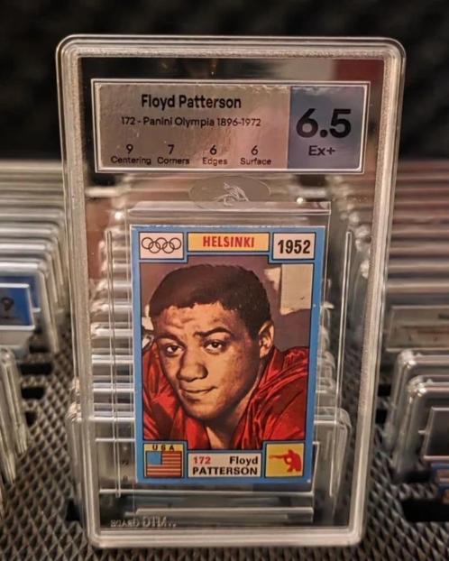 Panini+Panini Olympia+Floyd Patterson+Geen PSA, Hobby en Vrije tijd, Stickers en Plaatjes, Zo goed als nieuw, Sticker, Ophalen of Verzenden