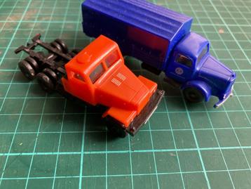 miniatuur vrachtwagens 1/87, Enlèvement ou Envoi, Comme neuf, Bus ou Camion, Autres marques