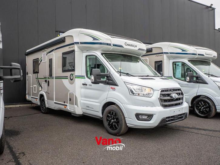 Chausson Nordic Edition 720 Ford 170pk Autom, Caravans en Kamperen, Mobilhomes, Bedrijf, tot en met 5, Half-integraal, Chausson