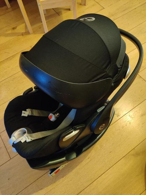 Siège auto Cybex Cloud Q 0+ & 2 bases isofix Aton Cloud Q, Kinderen en Baby's, Autostoeltjes, Gebruikt, Overige merken, 0 t/m 13 kg